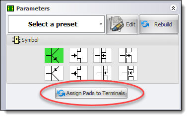 Reassign Pads to Terminal Symbols