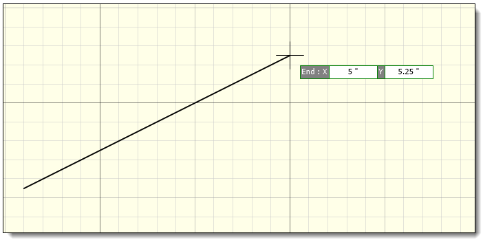 Numeric Input for Line End