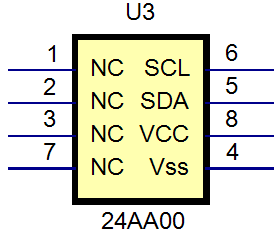 A symbol using a terminal magnet