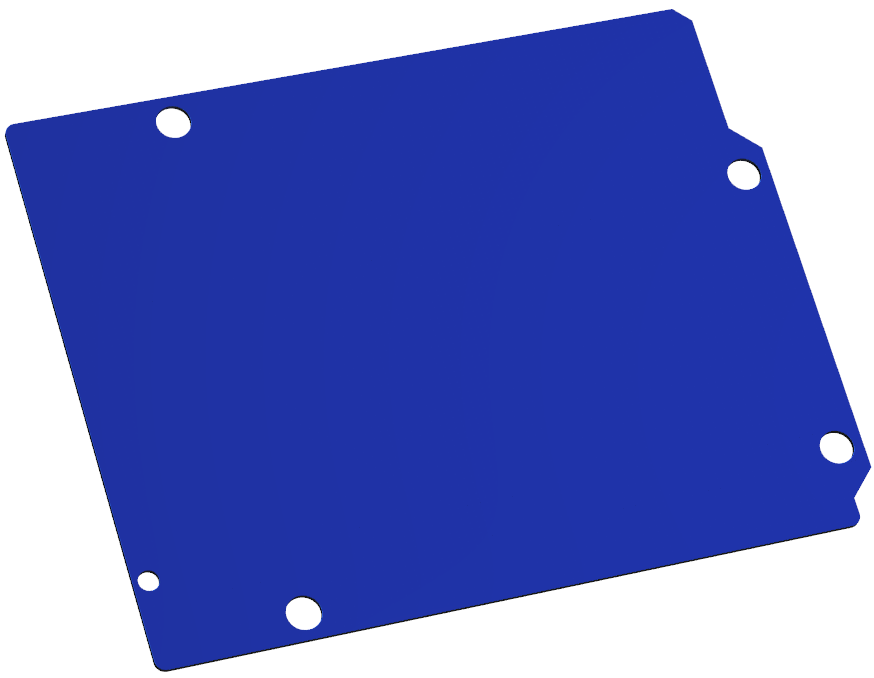 A PCB Border with Holes