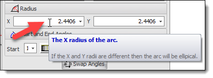 A Typical Popup Tooltip for a Control