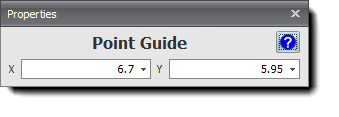 The Point Guide Properties Editor