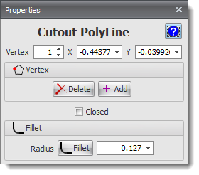 PCB Polyline Cutout Editor