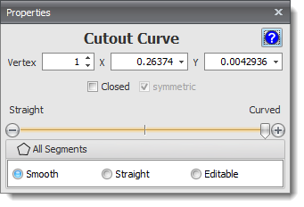 PCB Curved Cutout Editor