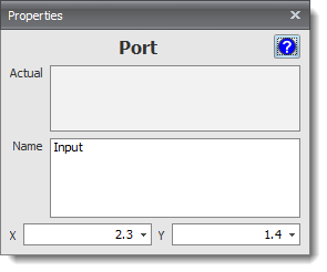 Port Properties Editor