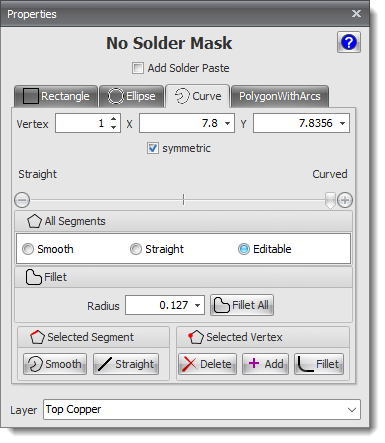 No-Mask Properties Editor