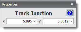 Track Junction Properties Editor