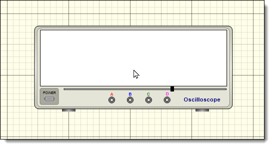 An Oscilloscope Following the Mouse Cursor