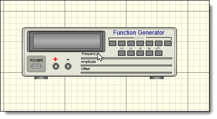 A Function Generator Following the Mouse Cursor