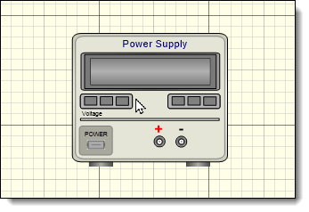 A Power Supply Following the Mouse Cursor