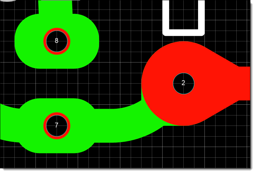 Grid Now Draws Inside Pad and Via Holes