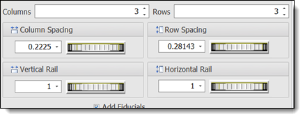 Improved Layout for Number Edits with Thumbwheels