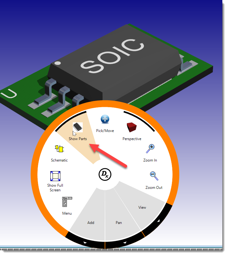 Radial Context Menu