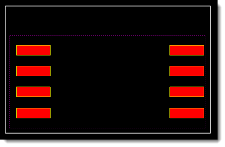Unselected (Hidden in PCB) Dim but Visible