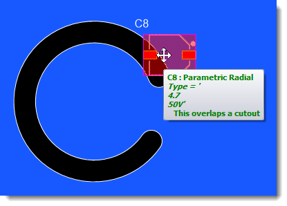 Parts Over Cutouts Flagged